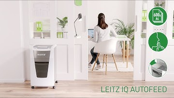 Distruggidocumenti automatici Leitz IQ Autofeed - Gamma - Video 20 sec (IT) - No Testo