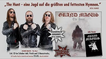 GRAND MAGUS - The Hunt (OFFICIAL LYRIC VIDEO)