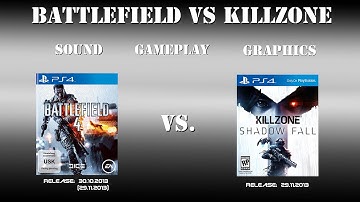 Battlefield 4 VS. Killzone: Shadow Fall   ||  Gameplay/Graphics/Sound Comparison  [HD]