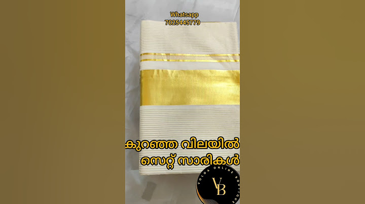 Trending set saree collection /kuthampully collection /latest set sarees/kerala traditional sarees