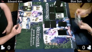 Adelaide Netrunner - 14 May GNK - Edward Kim (Steve) v Blue Sun (Alex)
