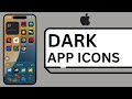 FIX App Icons Not Turning Dark in iOS 18 Dark Mode