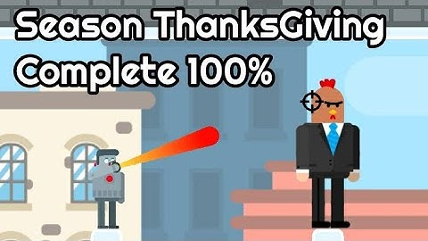 Mr.Bullet Season Thanksgiving Complete 100% Android/ios Gameplay