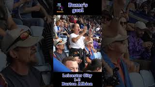 Burns Goal ⚽Leicester 1-2  Burton. #shorts