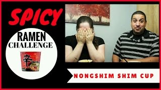 EXTREME SPICY RAMEN CHALLENGE Gourmet Spicy Nongshim Shin Ramyun Noodle Soup