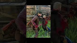 Cinematic Camp Raid 🔥 #reddeadredemption2 #rdr2 #reddeadonline #outlaws #gaming