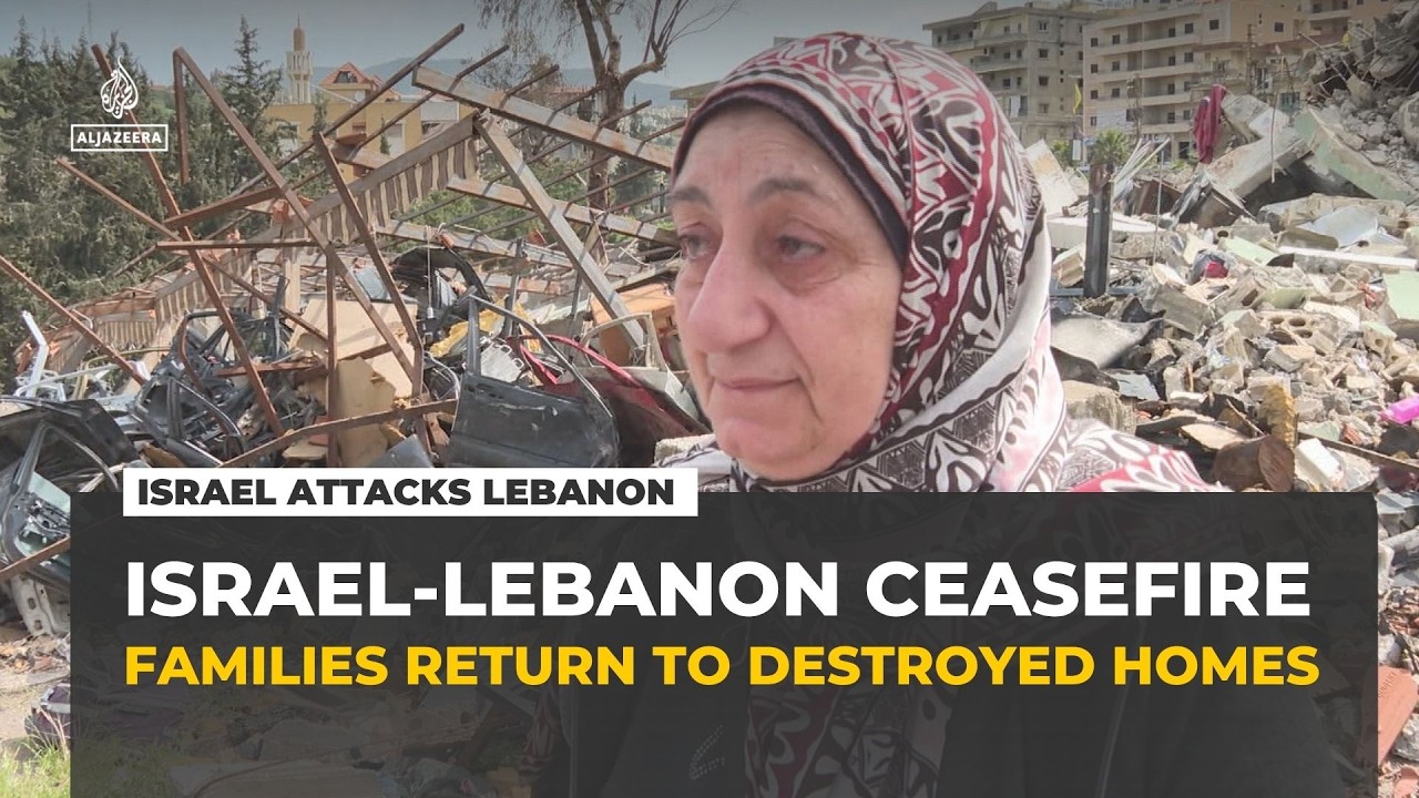 هدنة هشة بعد 46 يومًا من الحرب: سكان جنوب لبنان يعودون إلى الدمار
