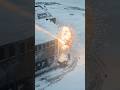 Frozen Base Under Missile Attack! 🔥 #shorts #army #military #youtubeshorts