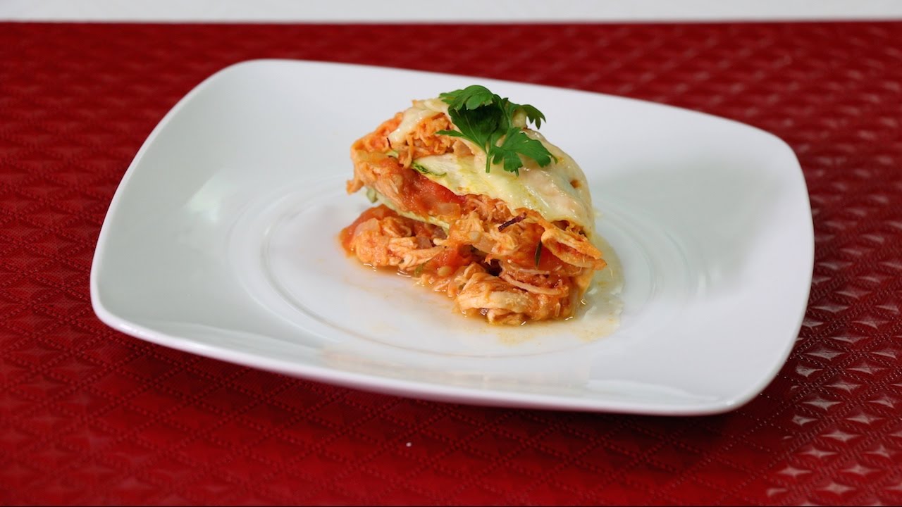 PAPO FITNESS: LASANHA DE ABOBRINHA COM FRANGO