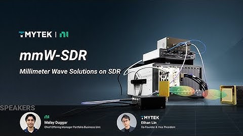 2023 Webinar-mmW-SDR EN/KR : Your Gateway to the Future of Wireless Communication | TMYTEK