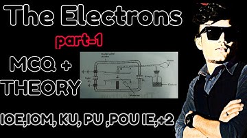 Modern physics (The electron) part-1 all MCQ + theory about Millikan