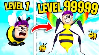 Can We Get a MAX LEVEL BEE FACTORY In ROBLOX BEE TYCOON?! (EVERYTHING UNLOCKED!) screenshot 5