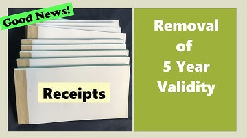 Removal of Receipt