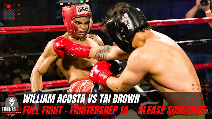 William Acosta vs Tai Brown | Full Fight - Fighter...