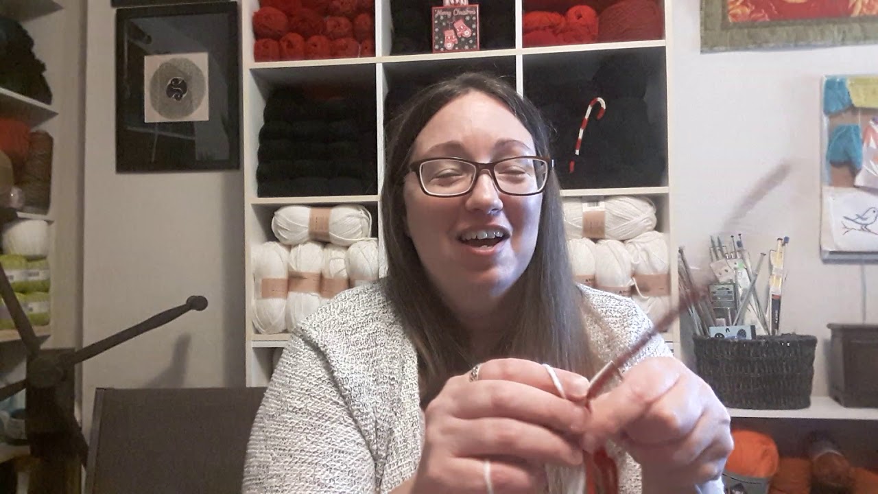 Candy Cane Knitting YouTube Candy cane knitting youtube