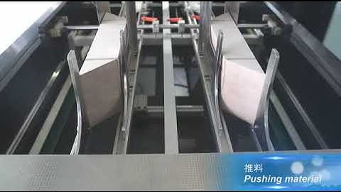Fully Automatic Collapsible Box Making Machine