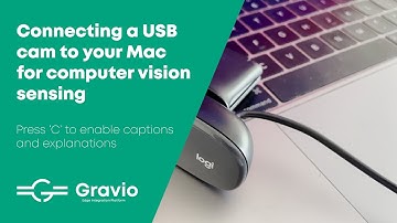 USB Camera Computer Vision AI People Counting on Mac with Gravio Free Edition