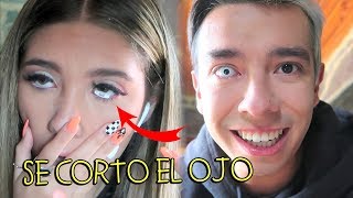 Así se grabo la Canción de AEME y Accidente Poniéndonos los Lentes de Contacto  VLOG #92