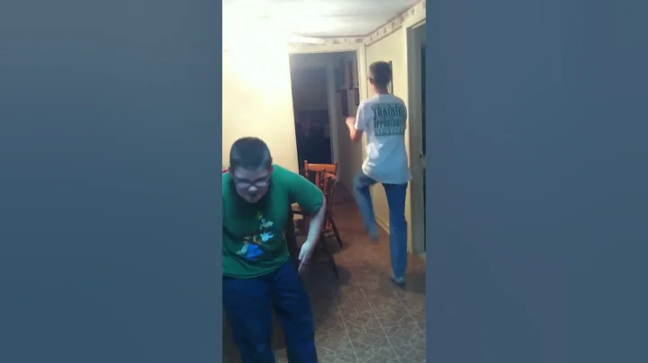 Remington and Christopher dancing