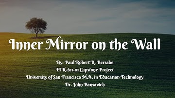 Capstone Project Video Tour