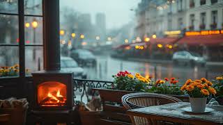 French Café Rain White Noise | Chill Fire and Rain Vibes | French Rain Ambience by AmbienceMusic 72 views 1 month ago 1 hour