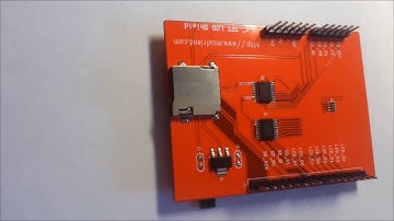 2 4 TFT touch LCD + Arduino UNO