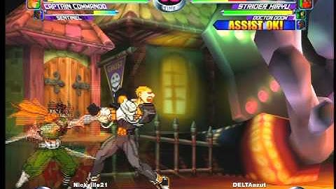 Mvc2 Azut (Sentinel,Strider,Doom) vs Dominator (Santhrax,Matrix) 27.1.12 part 1.mpg