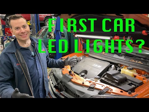 LED headlight installation on daughters first car, 2008 Saturn Vue, Lighting up the road