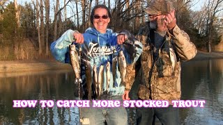 How To Catch More Stocked Trout