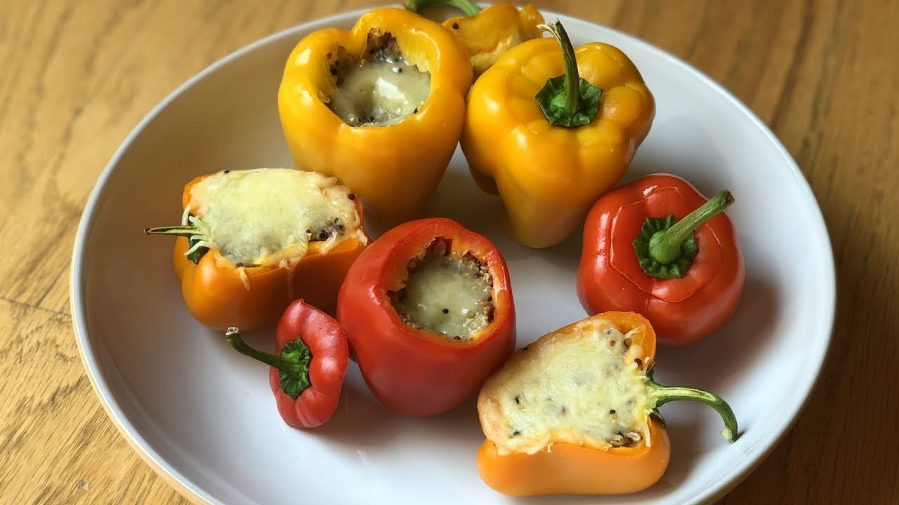 Cheesy Stuffed Peppers | The Chinese Cuisine