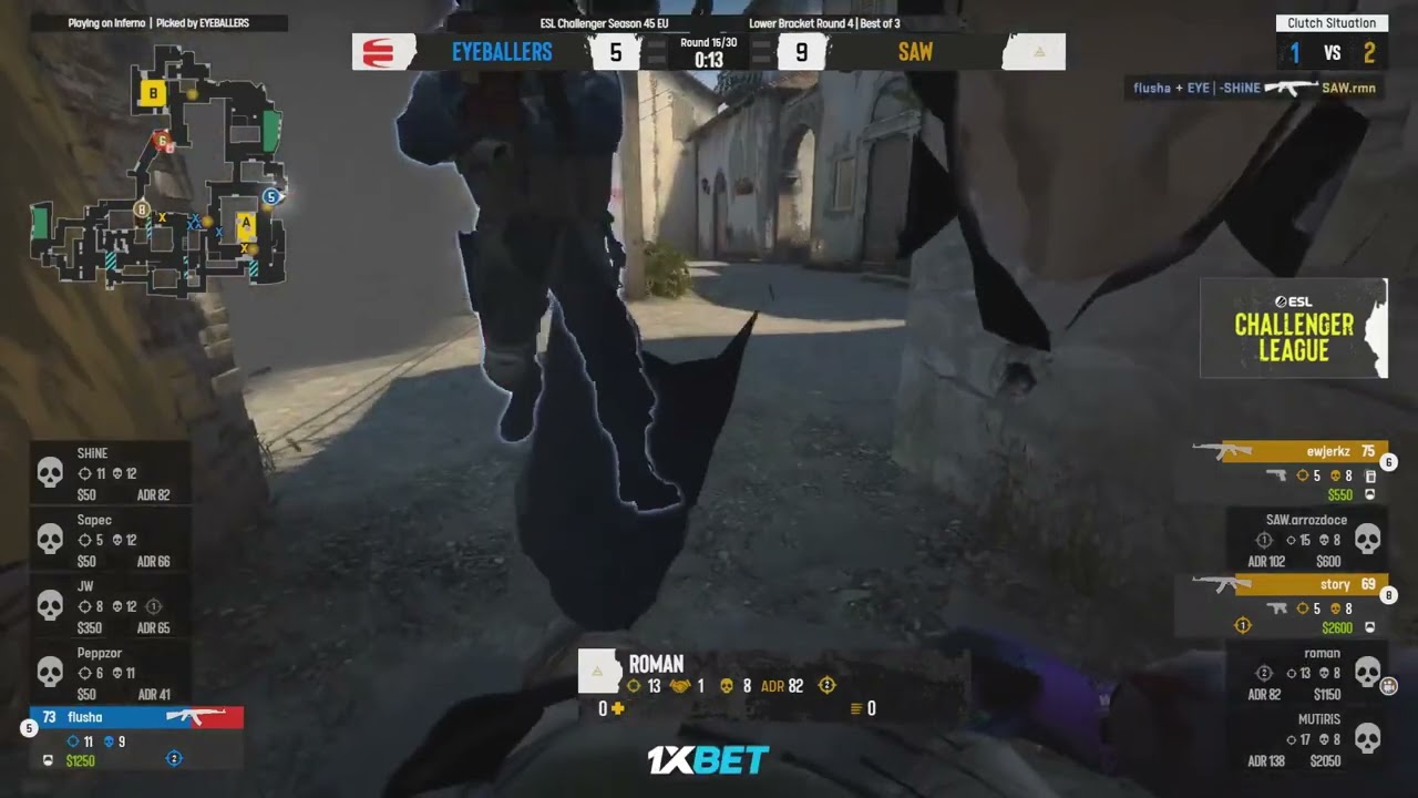 flusha 1v4 like its 2015