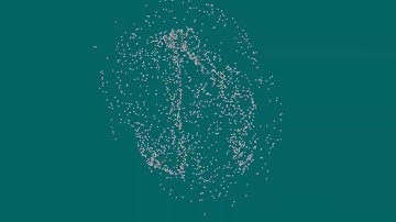 [Processing] Art #7 Many Moving Points