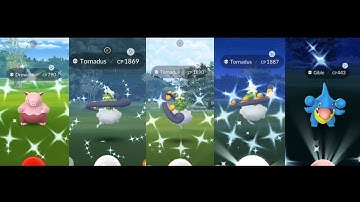 Shiny Tornadus in Raids! - Pokemon GO Shiny Compilation #236