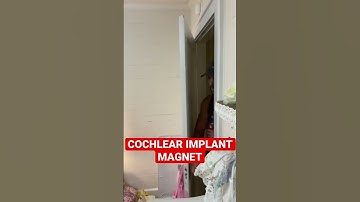 Why we have to change cochlear implant magnets. #shorts #deafcommunity #daughter
