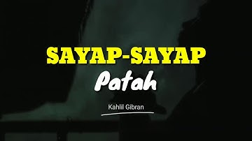 Puisi Kahlil Gibran - SAYAP-SAYAP PATAH || Semesta Puisi