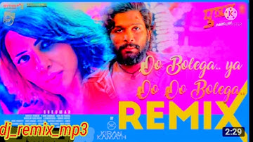 Pushpa: Oo Bolega ya Oo Oo Bolega Remix | DJ YOGII | Samantha | Allu A, Rashmika | Kanika K, DSP
