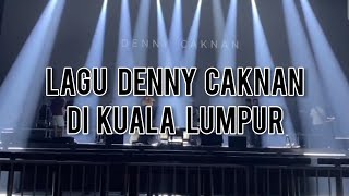 Lagu-lagu Denny Caknan dalam konser di Malaysia