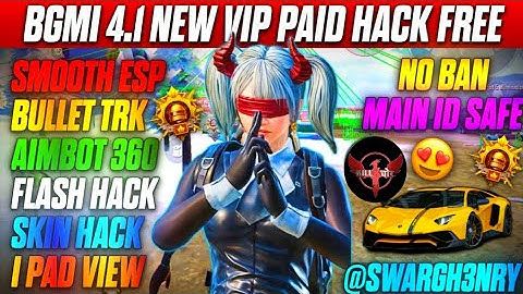 BGMI HACK 4.1 | BGMI 4.1 MOD APK | BGMI ESP HACK | BGMI 4.1 HACK | HOW TO HACK BGMI HACK