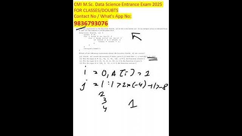 CMI MSc Data Science 2025 Q2 Oplossing met antwoord en uitleg | Moet je zien! #CMI2025 #DataScience