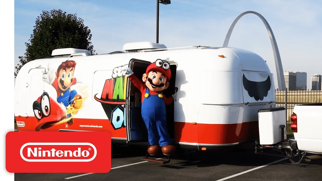 マリオとキャッピーがアメリカ中を旅する様子が公開 Switch速報