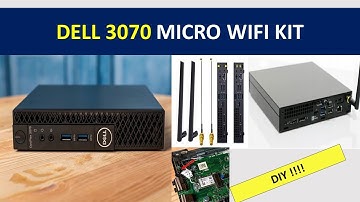 Dell micro PC wifi card with antennas 3070 mff