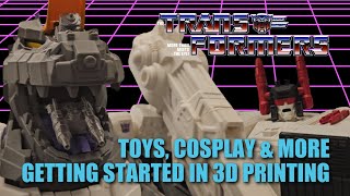 3D Printed Transformers | 3D Printing Toys | with Mike Syfritt &amp; Friends | Half the Battle Toys