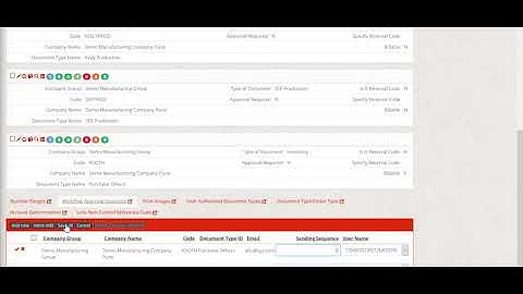 How to create and enable a workflow approval sequence for any user defined document type in ERP.