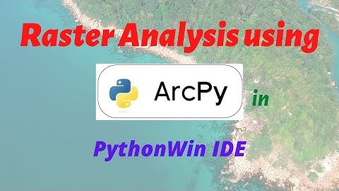 Exploring Arcpy  - DEM Derivatives - A Raster based analysis - #2
