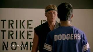 Entrenando a Miguel Diaz - Cobra Kai