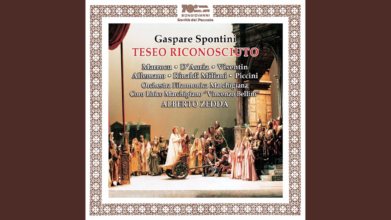 Guarda Teseo riconosciuto, Act I: Act I Scene 8: Signor, cara, non sono … Piangi o cara (Connida,... su YouTube Guarda Teseo riconosciuto, Act I: Act I Scene 8: Signor, cara, non sono … Piangi o cara (Connida,... su YouTube