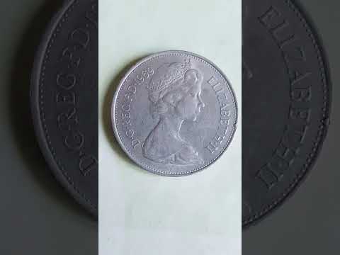 Elizabeth II 10 New Pence 1969 UK.