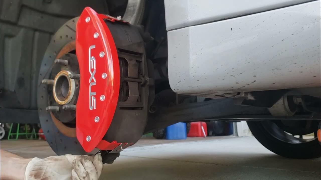 MGP Caliper Covers, installation, 2006 Lexus IS 350! YouTube