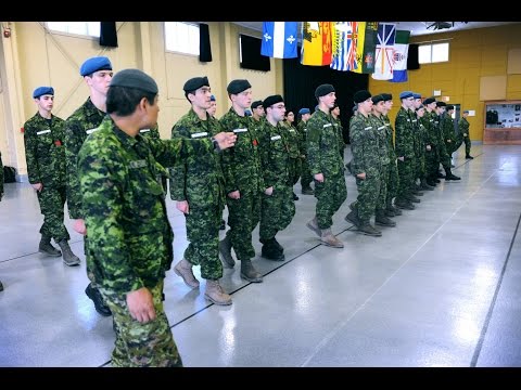 Pratique de drill au CMR Saint-Jean