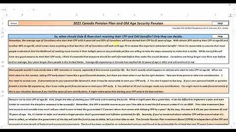 CPP & OAS - When Should I Start